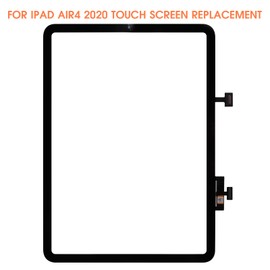 ARSSLY Touchscreen f1r iPad Air 4 4th Generation 2020 10,9 Zoll A2316 AA2324 A2072 A2325 Digitizer f1r iPad Air 4 4. Touchscreen Ersatz Touchscreen Front mit Reparatur Kit (nicht LCD)