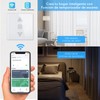HEUXGIR 1 x 86 mm WiFi Venetian Blind Switch, Smart