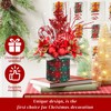 Small Christmas Tree Tabletop Artificial Mini Christmas Tree Decorations with