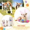 Glimin 10 Pcs Easter Dog Toys Bulk Easter Egg Plush