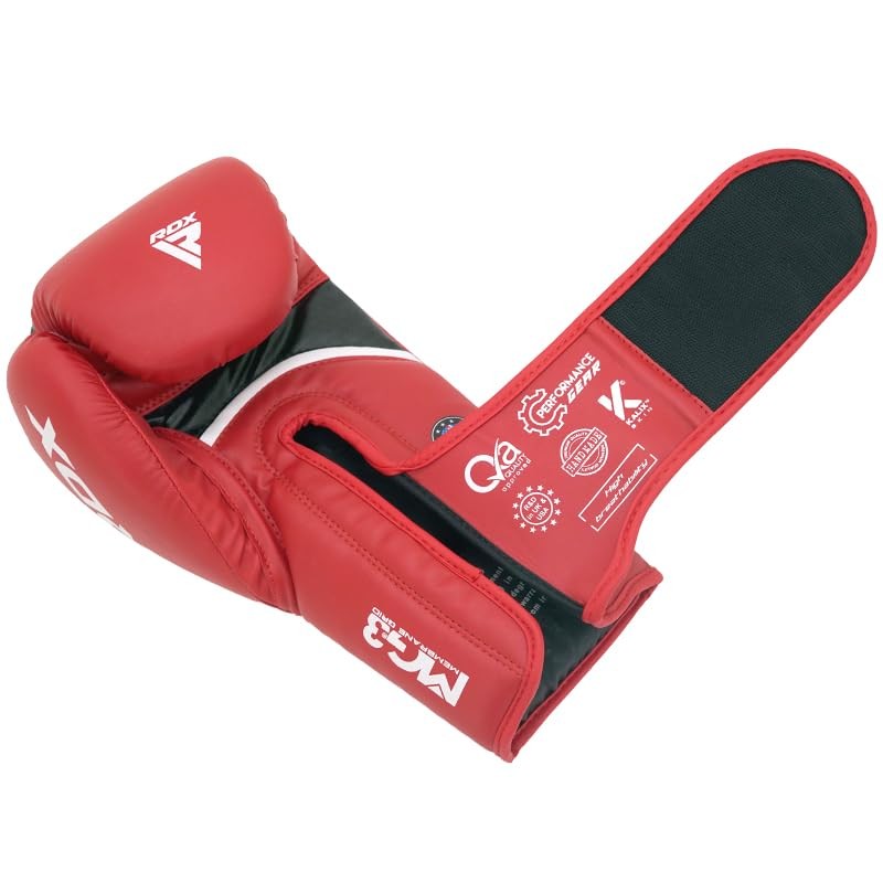 RDX Aura Plus T-17 Boxing Gloves – Maya Hide Leather,