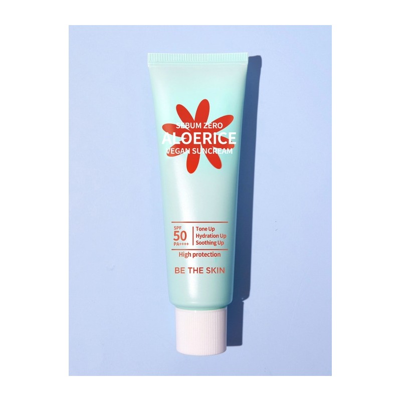 Sebum Zero Aloe Rice Vegan Sun Cream SPF 50+, PA++++