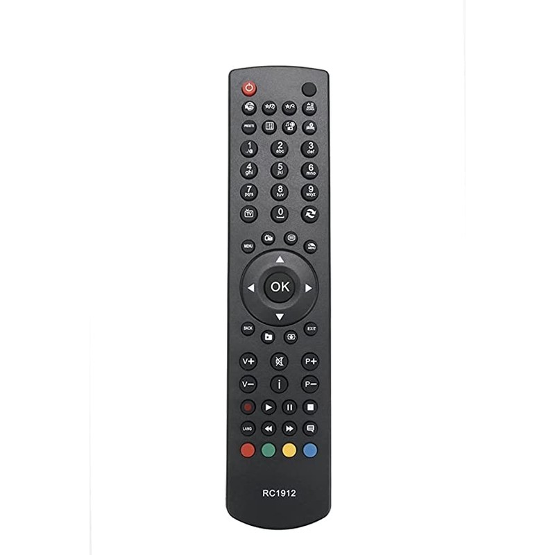 Aurabeam Ersatz TV Fernbedienung kompatibel mit Telefunken Fernseher