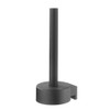 Tiger Bold Spare Toilet Roll Holder, Stainless Steel, Black, 10.1