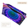 2 Pack Tissue Box Cover Holder, Peacock Feather Trippy Rectangle