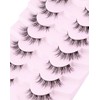 Ukrizi False Eyelashes Cat Eye Lashes Wispy Lashes Fake Lashes