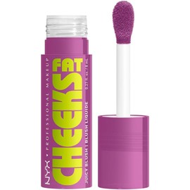 NYX Fat Cheeks Rubor Líquido Hidratante, Tono 08 Blueberry Burst, 8 ml
