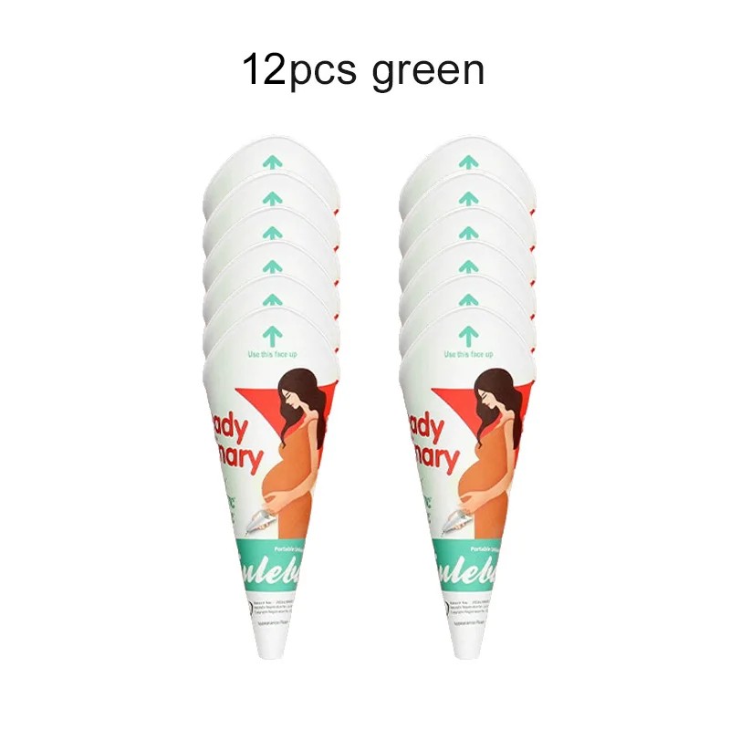 Disposable Female Urination Device 12/24 Pack, Portable Foldable Stand Up