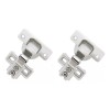 SIQUAR Bisagra Bidimensional 35 Mm Brazo Corto Precio Por Par