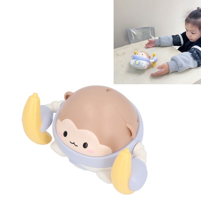 Electronic Tumbling Monkey Puzzle Guided Head Up Exercise Educational Crawling