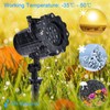 LED Projector Light, Outdoor Indoor Xmas Decorative Lights, Rotating Waterproof