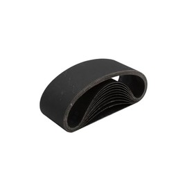 FHC 3X21120X 3" x 21" 120X Grit Glass Grinding Belts for Portable Sanders - Pack of 10