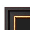 Frametory, 7x9 Diploma Frame with (Black/Gold) Double Mat or 11x14