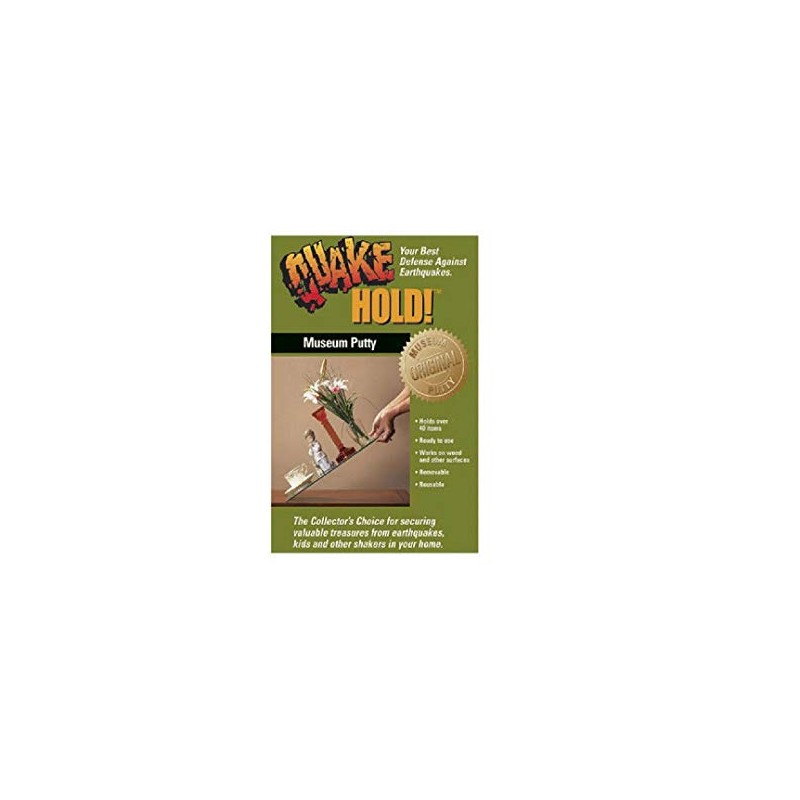 Quakehold! 88111 Museum Putty Neutral - Pack 2