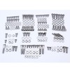 GSKMOTOR Engine Bolts KIT Stainless for SBC Chevy Small Block