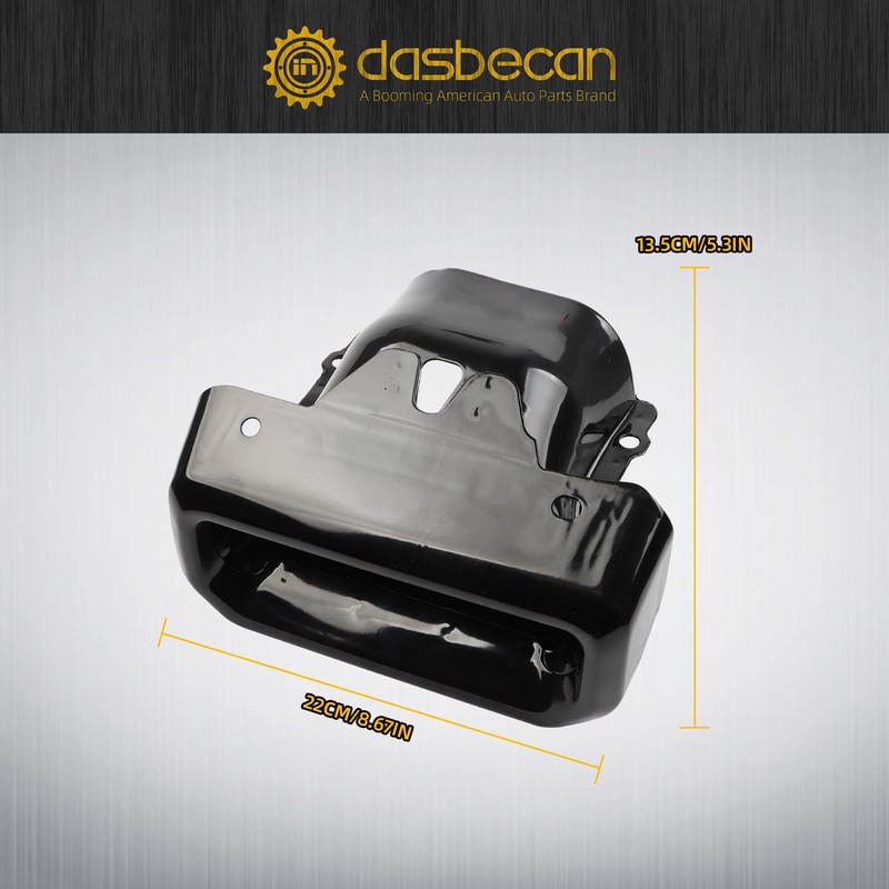 Dasbecan 2253506 Stainless Steel Exhaust Tips Compatible With Chevy Silverado