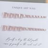 Nail Tips, 24 Pieces, Thumb Nail Seal, Foot False Nails,
