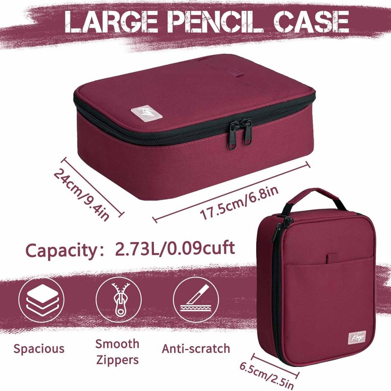 Kasgo Large Pencil Case, 54 Slots, Pencil Case, Pencil Case