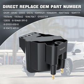 Mengsauto Ignition Coil Compatible With Buick LaCrosse Lesabre Allure Chevy Impala Camaro Monte Carlo Oldsmobile 88 98 Pontiac 2000 2001 2002 2003 2004 2005 2006 2007 2008 2009 Replaces DR39, D555