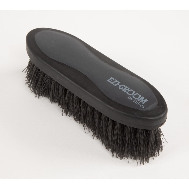 Shires 1482 Ezi-Groom Large 2-Tone Dandy Brush Bright Blue