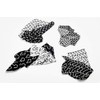 Areaware BITMAP TEXTILES | 4 Napkins | Susan Kare (Black/White)