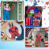 JarThenaAMCS Patriotic Star Wired Edge Ribbon Red Blue White Star