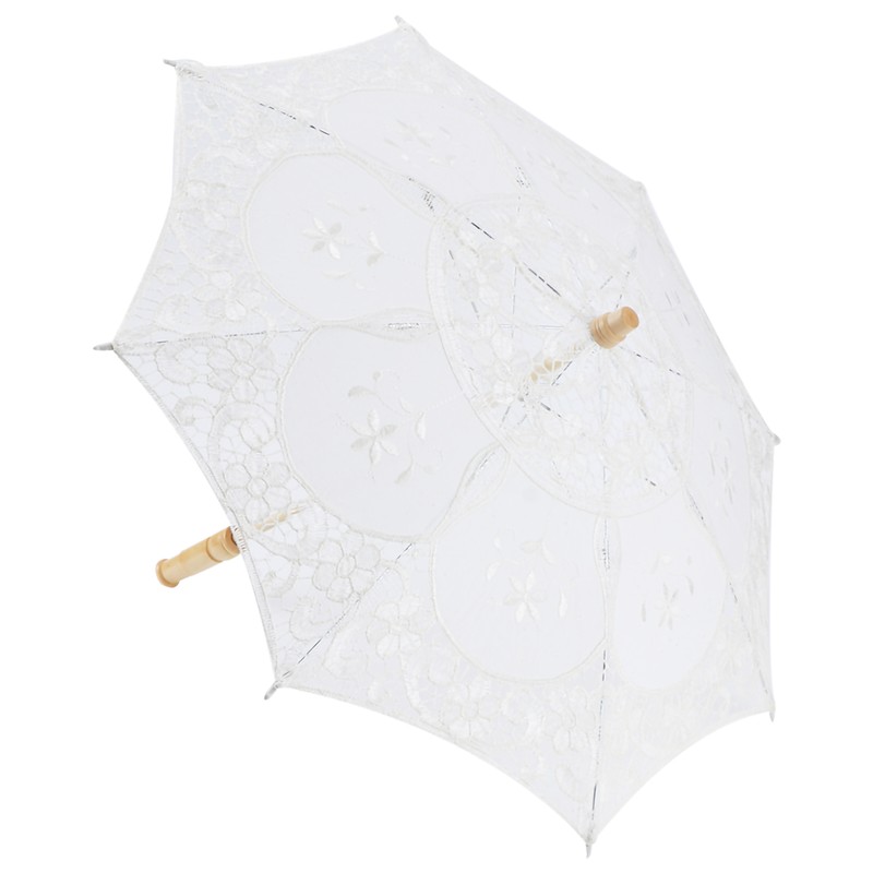 Mini Lace Umbrella Wedding Bridal Parasol Umbrella for Girl Party