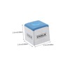 Kisangel Snooker Chalk 12pcs Pool Chalk Cubes for Tournaments Home