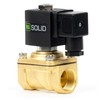 U.S. Solid 3/4 Inch Solenoid Valve - Brass AC 230