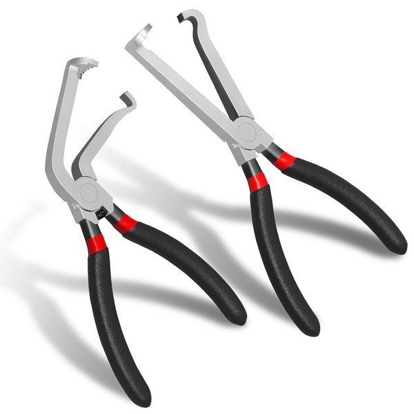 DOAGEAS 2Pcs Electric Disconnect Pliers, Automotive Electrical Connector Pliers Fuel