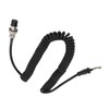 8Pin Speaker Mic Cable Radio Hand Microphone Coiled Cord Replacement