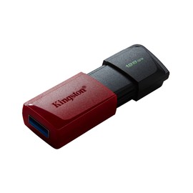 Kingston DataTraveler Exodia M USB 3.2 Gen 1 DTXM/128GB - with Moving Cap (Black + Red)