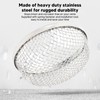 2Pcs RV Water Heater Vent Cover Stainless Steel 2.8in Flying