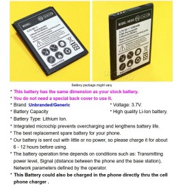 For LG High Capacity 1350mAh Rechargeable Durable Battery for AT&T LG Xpression 2 C410
