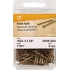 The Hillman Group 41801 Panel Nail, 13/8-Inch, Dark Oak, Single