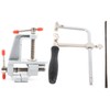 Jewelers Sawbow Saw Frame 12 Blades &amp; Mini Bench Vise
