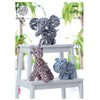 King Cole Giraffe, Hippo & Elephant Cuddly Toys Knitting Pattern