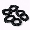 Casa Della Silk Petite Mulberry Silk Scrunchies x6 – Small
