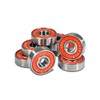 JUCKER HAWAII Longboard Bearings ABEC 7 Red