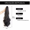 Awvuq Coletas Cola Cabello Natural Extensiones Postizos Clip 50cm