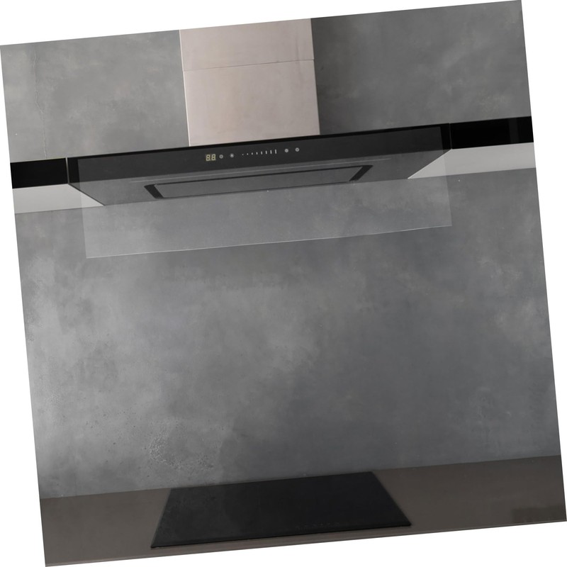 STOBAZA PVC Kitchen Hood Smoke Deflector for Range Hood Ventilation