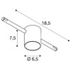 SLV Comet Tenseo QR A32-C51, Steel and Brass, GU5,3, 6.5