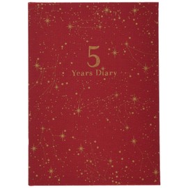 Artimis DP5-SE RD Journal 5 Year Consecutive Constellation Red