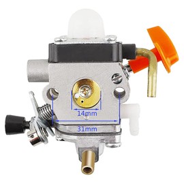 HPENP FS90R Carburetor C1Q-S174 for STIHL FS90 FS110 HT101 FS130 FS100 FS110R KM110R KM130 HL100 HT100 FS100RX FS130R FS87 FS100R KM90 KM90R KM100 KM110 KM130R FC90 FC95 FC100 FC110 HL90 Carb Trimmer