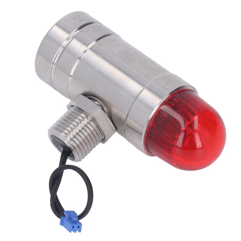 G1/2 Thread Sound Light Alarm Lamp Stainless Steel Waterproof Anti