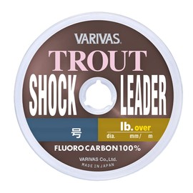 VARIVAS Trout Shock Leader, Fluorocarbon 98.4 ft (30 m), No. 0.6 (2.5 lb.over)