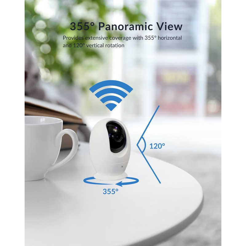 HESTIA Security Camera Indoor, 2k 3.0MP Cameras House Security with