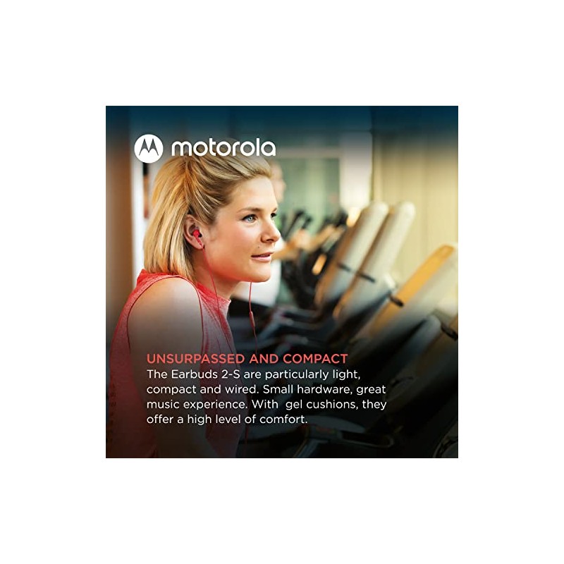 Motorola Sound Motorola Earbuds 2S Audífonos con Micrófono Manos Libres
