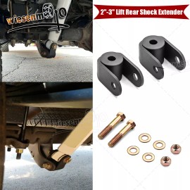 WSAYS Rear Shock Extender 2"-3" Lift Fit Chevy Silverado GMC Sierra 1500 2WD 4WD 1999+