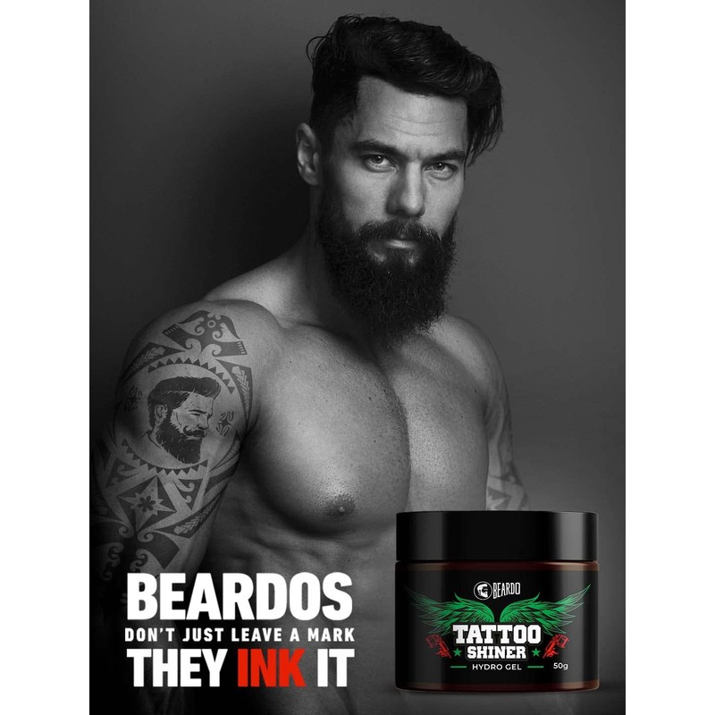 Beardo Tattoo Shiner Hydro Gel l The Ultimate Solution for
